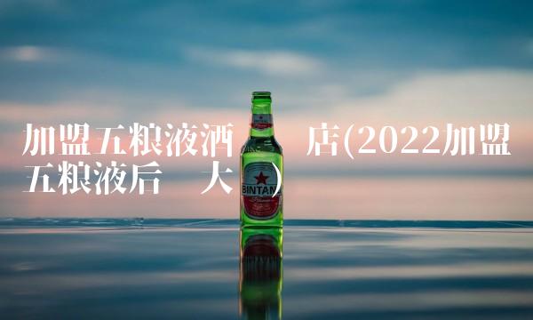 加盟五粮液酒专卖店(2022加盟五粮液后劲大吗) 加盟五粮液酒专卖店(2022加盟五粮液后劲大吗)