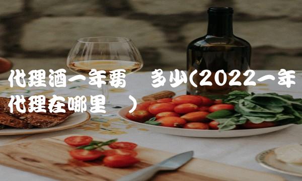 代理酒一年要卖多少(2022一年代理在哪里买)