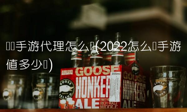 鸿猫手游代理怎么样(2022怎么样手游值多少钱)