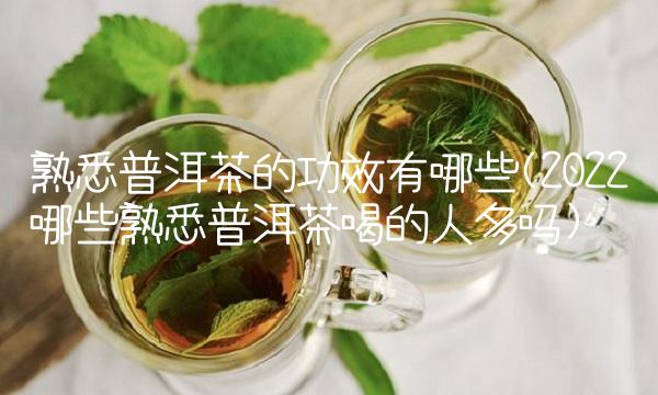 熟悉普洱茶的功效有哪些(2022哪些熟悉普洱茶喝的人多吗) 熟悉普洱茶的功效有哪些(2022哪些熟悉普洱茶喝的人多吗)